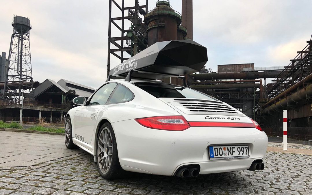 Porsche-Getestet: Test ALUMINED Dachbox