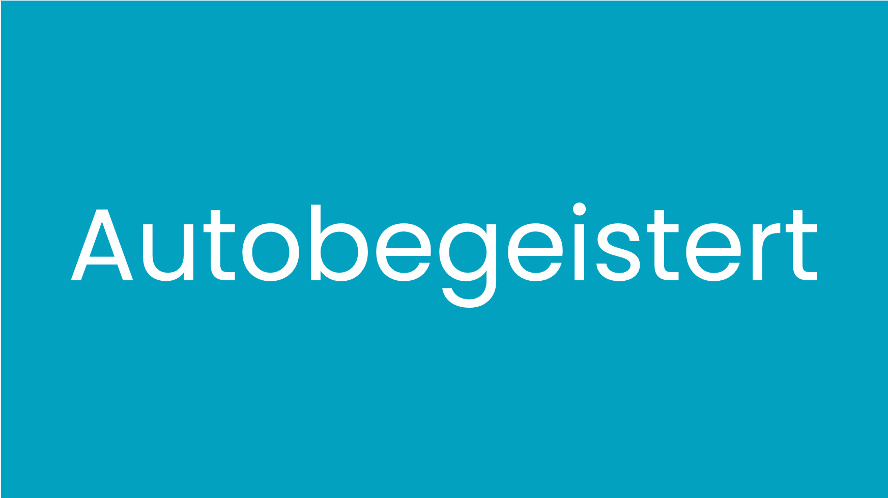 Autobegeistert