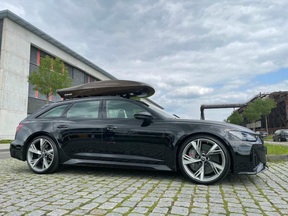 Audi RS6 Roof box for high speeds by ASPHALTKIND
